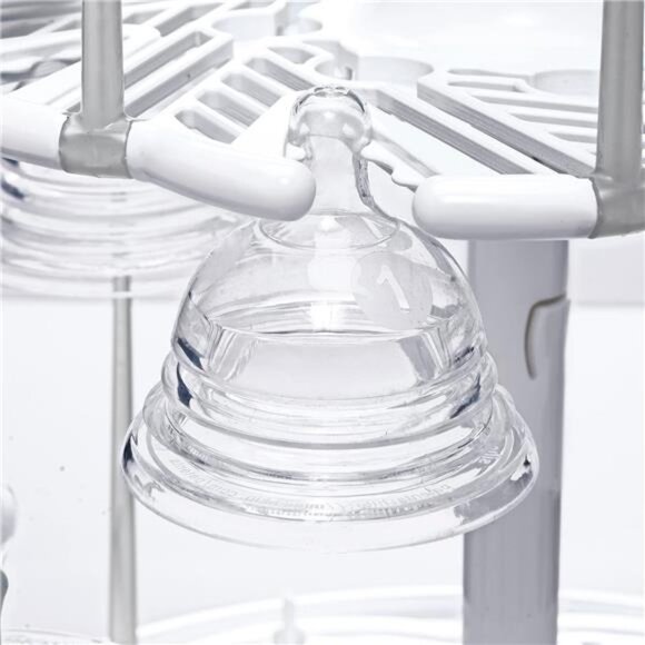 White High Capacity Drying Rack for Baby‎ Feeding Bottles and Accessories - Picture 5 of 7